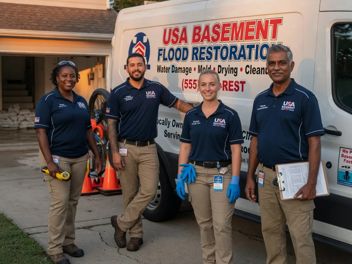 Basement Flood Cleanup company in Fayetteville, OH
