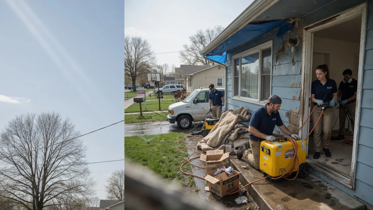 Basement Flood Cleanup in Fayetteville, OH near me